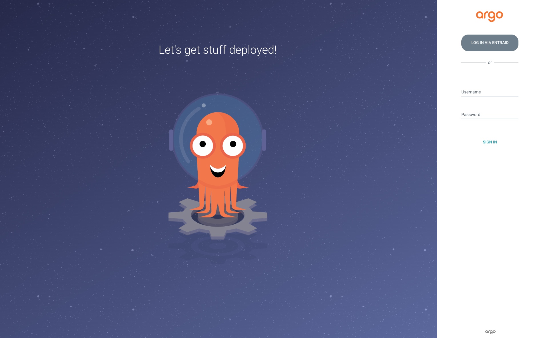 Login de ArgoCD con ENTRAID
